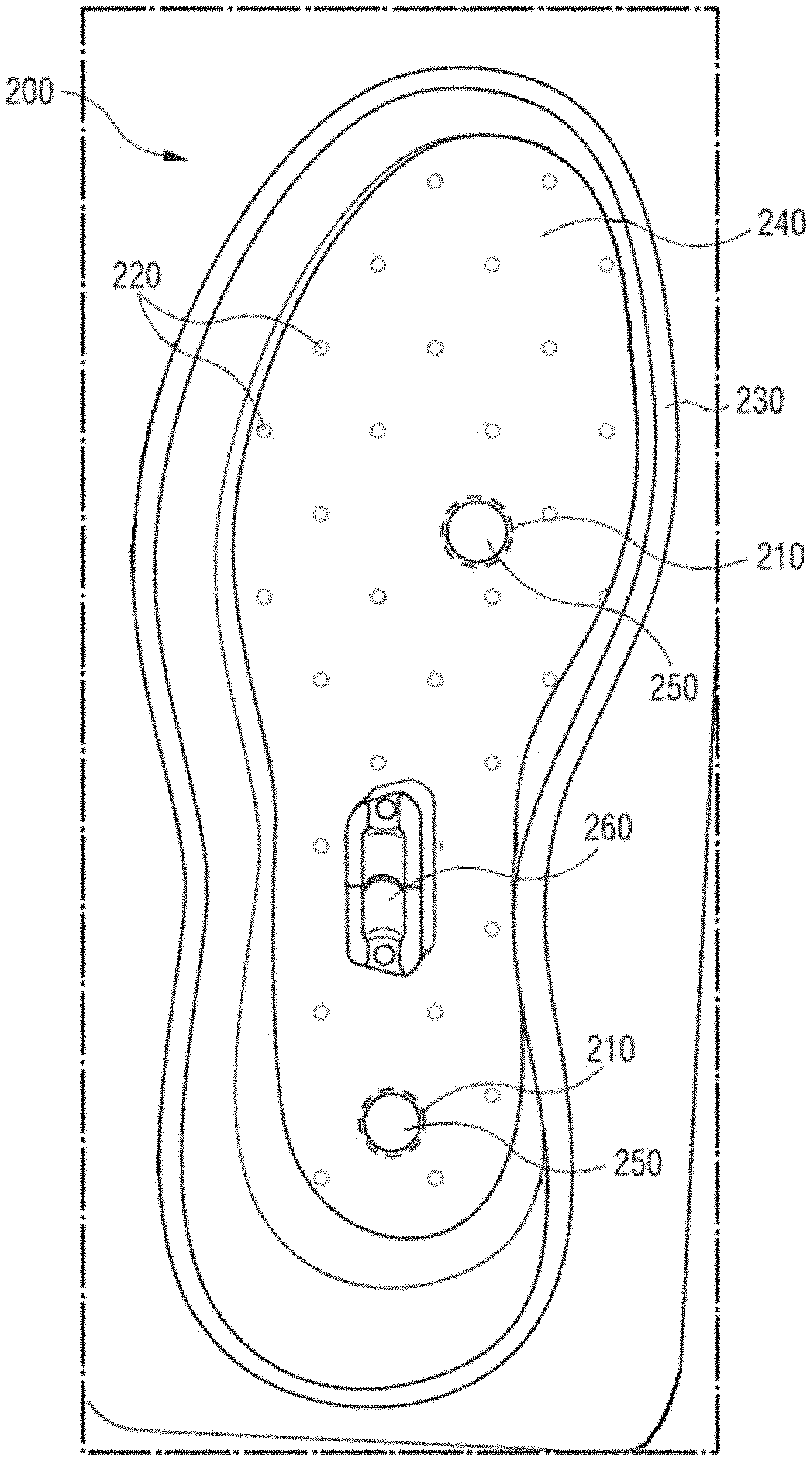 Sole mold for manufacturing a sole assigned