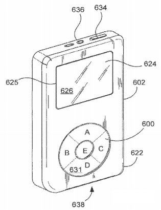 Apple Seeks to Patent an Actuating User Interface for a Media Player