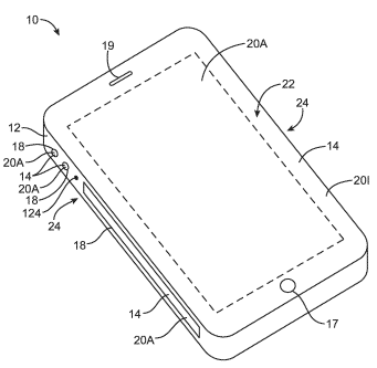 Electronic Device with Sidewall Displays