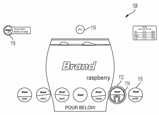 Coca-Cola Aims to Patent a User Interface System for a Product Dispenser