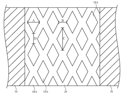 Structured Fabrics for Electronic Devices