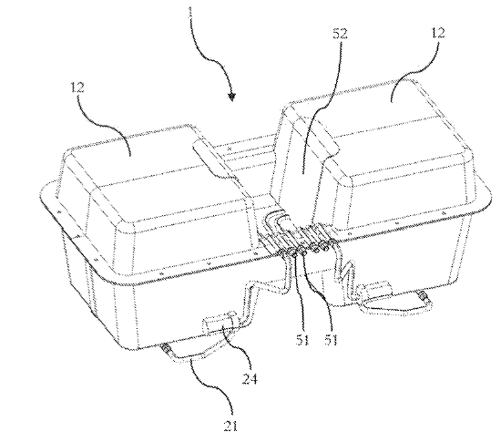 Device for Cooling a Battery Pack