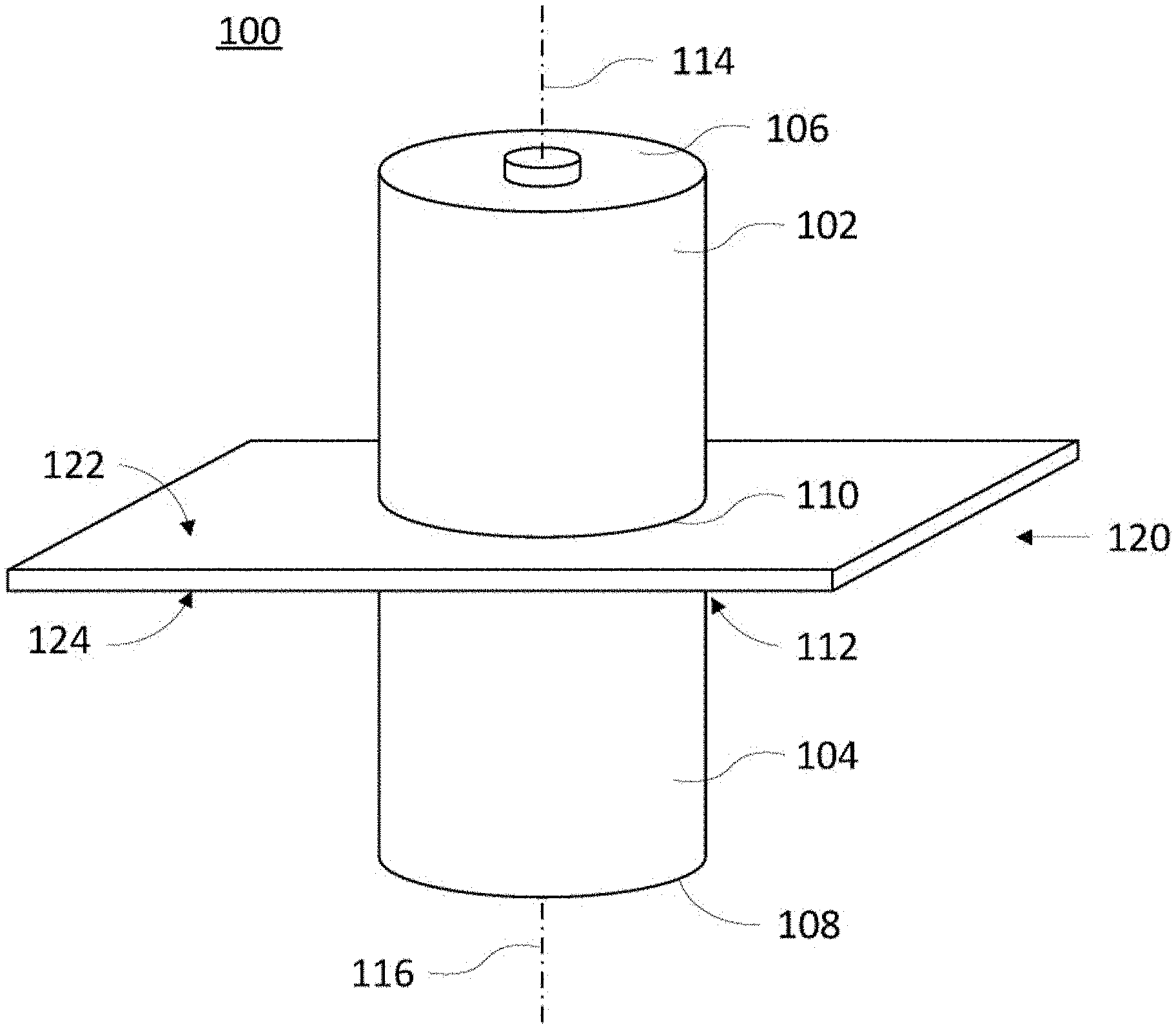 Cylindrical Battery Cell Packaging and Cooling Configuration