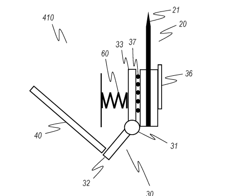 Patent for a Blood Withdrawal System