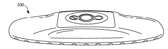 adherent monitoring device