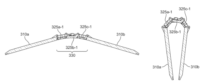 Microsoft  Patent a Foldable Mouse