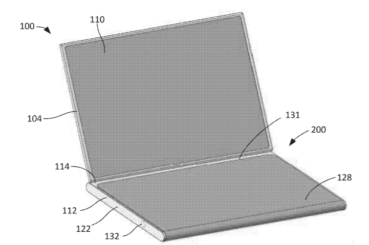 Electronic Devices with Moveable Display Screens 2nd position