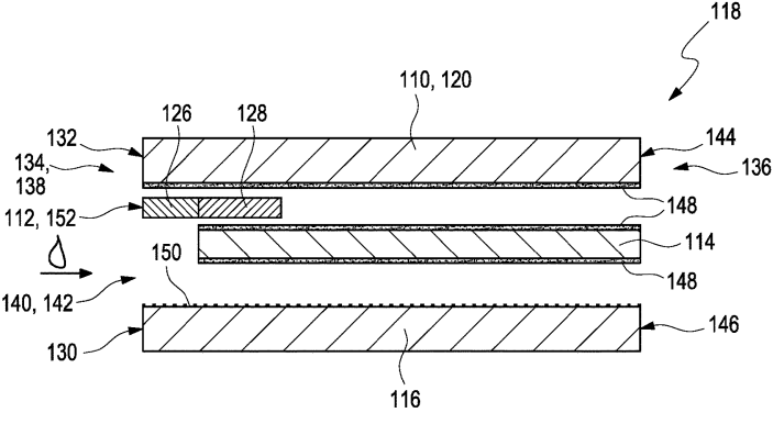 Optical test strip