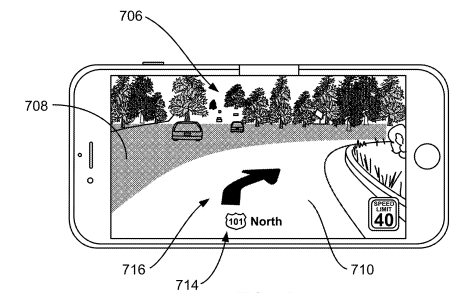 Apple Pursues a Patent on a Method for Navigation Using Augmented Reality