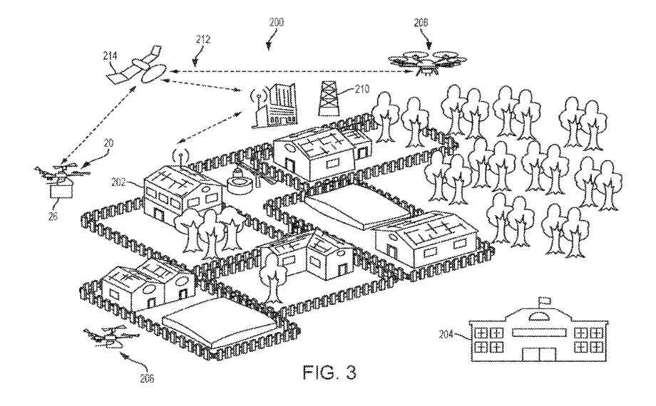 In-Flight Servicing of an Aerial Vehicle