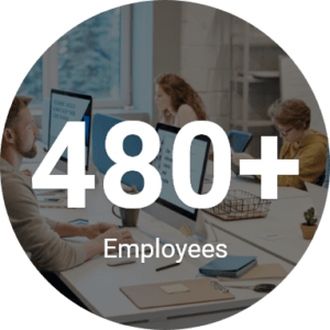 480+ Employees