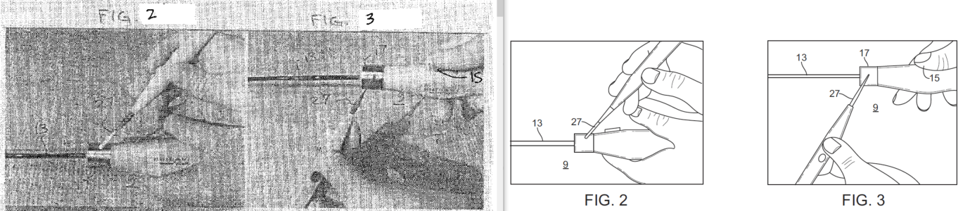 Patent drawings must be clear