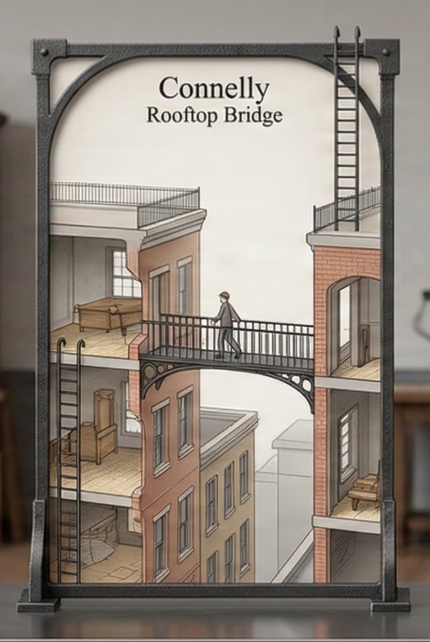 Fire escape by Anna Connelly