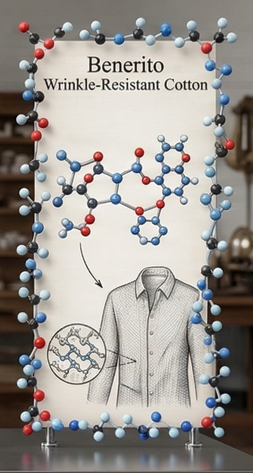 Wrinkle Resistant Cotton Fabric by Ruth R. Benerito