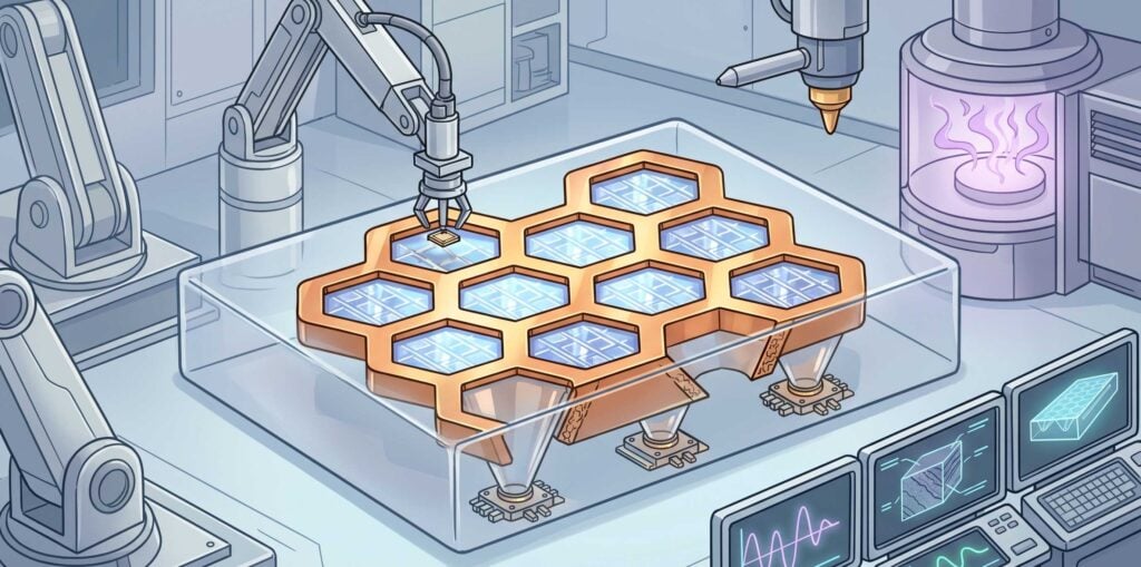 Composite element for protection devices of parts of the human body