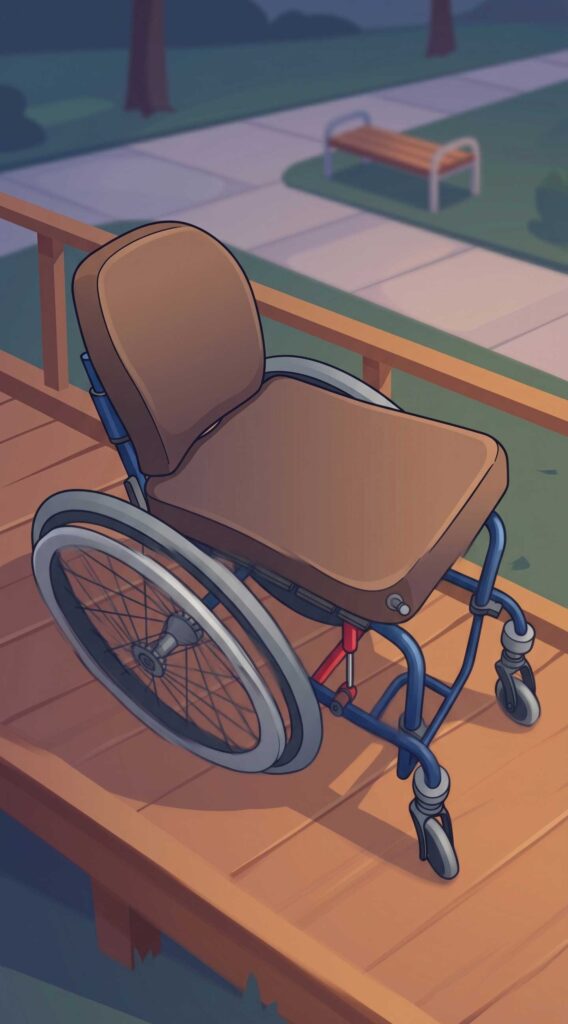 Wheelchair for specialized sports applications