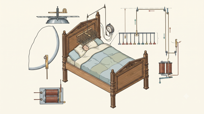 Device for waking persons from sleep